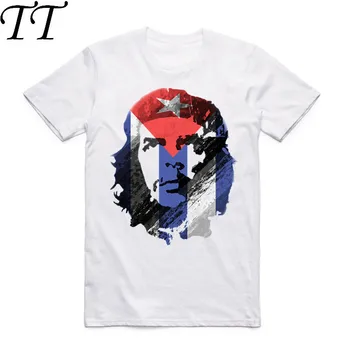 Kuba Rip Komunistickej Che Guevara pánske T-shirt Módne Príležitostné O-krku Mužov Tričko Letnej Pohode Krátky Rukáv Oblečenie