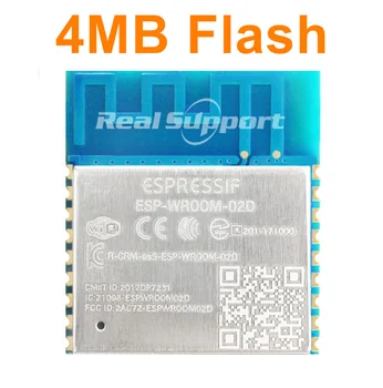 ESP-WROOM-02 ESP-WROOM-02D 4MB ESP-WROOM-02D-N2 flash pamäte založené na ESP8266 Espressif Pôvodné FCC, CE Certifikovaný