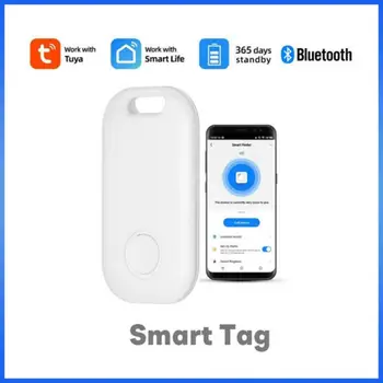 Tuya Smart Mini GPS Tracker Anti Stratil Finder ITag Tracker Bezdrôtový Polohy Peňaženky Pet Tlačidlo Alarm GPS Lokátor Anti-Stratil Alarm
