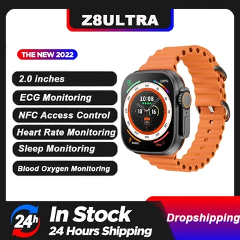 Z8 Ultra 2022 NOVÝ 49 MM, Smart Hodinky Série 8 Vždy-na Displeji Bezdrôtové Nabíjanie Muži Ženy IP68 Nepremokavé Športové NFC Smartwatch