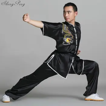 Wushu oblečenie kung fu jednotné kung fu oblečenie bruce lee oblečenie wing chun oblečenie kungfu oblečenie tai chi oblečenie Q111