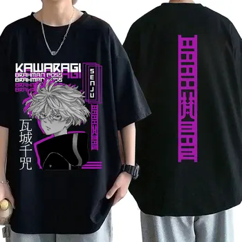 Japonské Anime Tokio Revengers T Shirt pánske Manga Kawaragi Senju Grafickej Tlače T-shirts Nadrozmerná Harajuku Streetwear Unisex