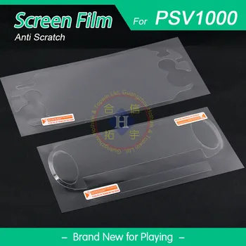 HOTHINK (2 sady/lot) LCD Displej a Spodný Kryt Proti Poškriabaniu Chránič Film pre PSVita 1000 PSV, PS Vita 1000