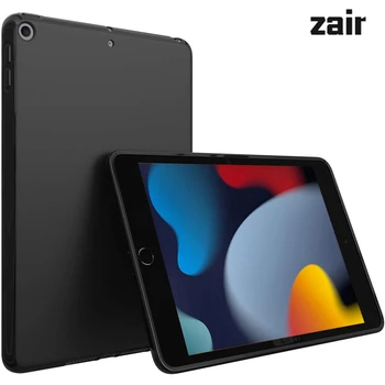 Silikónové puzdro Pre Apple iPad 10.2 7. 8. 9. Generácie Pružný Nárazník Zadný Kryt Pre iPad 7 8 9 2019 2020 2021 Black Shell