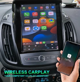 Pre Ford Kuga, C-Max 2014 2013 2012 Tesla Rádio Android Stereo GPS Auto Multimediálne Audio Prehrávač 4G Siete, Navigácia IPS DISPLEJ