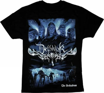 T-shirt Dethklok Melodický death metalová kapela z USA metalová kapela Národ cartoon Krátke Rukávy Nové Módne T-Shirt Mužov Oblečenie