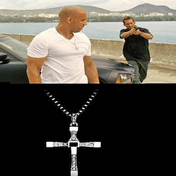 Film Rýchlo A Zbesilo Dominic Toretto Vin Film Šperky Drahokamu Prívesok Krížik Prívesok Náhrdelníky Pre Ženy, Mužov Fanúšikov