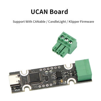 Toaiot UCAN Rada na základe STM32F072 USB sa MÔŽE Adaptér Podporu s CAnable / Sviečkach / Klipper firmwaren Impressora 3D