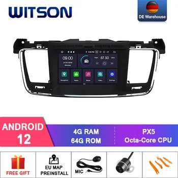 WITSON Android 12 autorádia GPS PRE PEUGEOT 508 JBL Auto Multimediálny Prehrávač, Stereo Audio GPS Navigácie DVD Video
