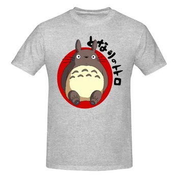2022 Móda Voľný čas Totoro Lumbálna Manga, Anime T-shirt Harajuku Streetwear 100% Bavlna Grafika Tričko Značky Tee Topy