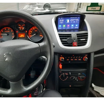 PX6 IPS Android 12.0 4+64 G Displej autorádia Pre Peugeot 207 2008-2014 GPS Navi Auto Audio Stereo Rekordér Vedúci Jednotky DSP Carplay