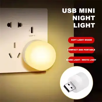 Mini USB Konektor Lampy, Nočné Svetlo Počítač Mobilné energetické Nabíjanie Malá Kniha Svietidlá LED Ochrana Očí Svetla na Čítanie, písací Stôl Osvetlenie