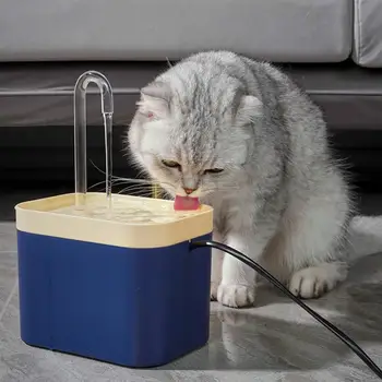 2022 Pet Mačka Zásobník Vody Usb Elektrické Automatické Obehu Tečie Tichý Filtring Napájačiek Studne Psa, Mačky Dodávky