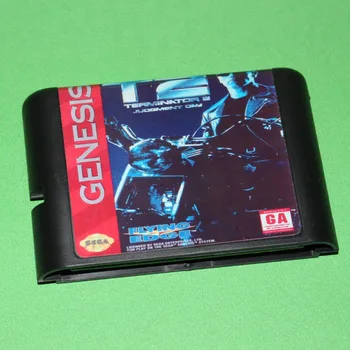 Terminator 2, T2 - nezvyčajná Hra Kazety Najnovšie 16 bit Hra Karty Pre Sega Mega Drive / Genesis Systém
