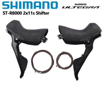Shimano Ultegra R8000 ST-R8000 Cestných Bicyklov 11 Rýchla Doprava Doľava STI Shifter Set 2 x 11 Rýchlosti Dual ovládacej Páky