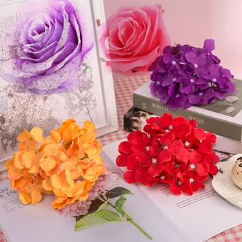 Umelý Hodváb Pivónia/Skúmie /ruže, kvety hlavu Kytice svadobné Strane klenby Valentín party domov simulácia dekorácie
