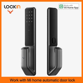 Lockin S30 Pro Odtlačkov prstov Dvere Heslo na Uzamknutie NFC Telefón Odomknúť Automatické Smart Lock Práce s Xiao Mihome Globálne Slúžia na Prepojenie