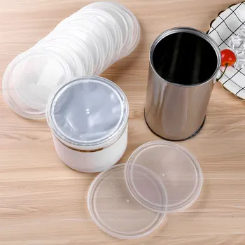 12Pcs Tesniace Viečka Opakovane BPA-Free, Môžete Zahŕňa Plastové Utesnenie Viečka na Konzervy Tovaru alebo Psa Mačky Šetrič Package Tesnenie Veka